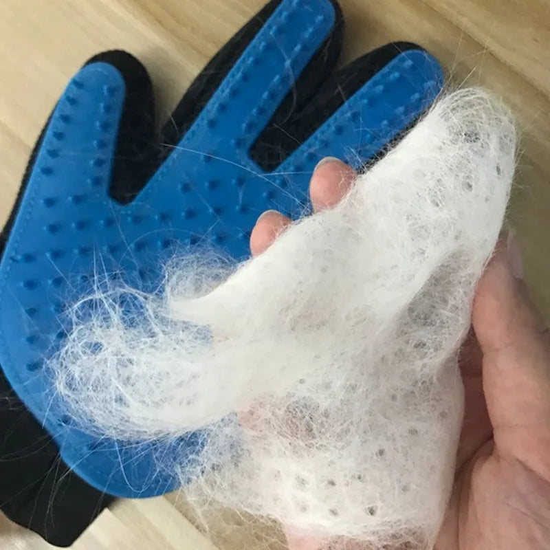 Gant de Toilettage - FurEase™ - Bleu