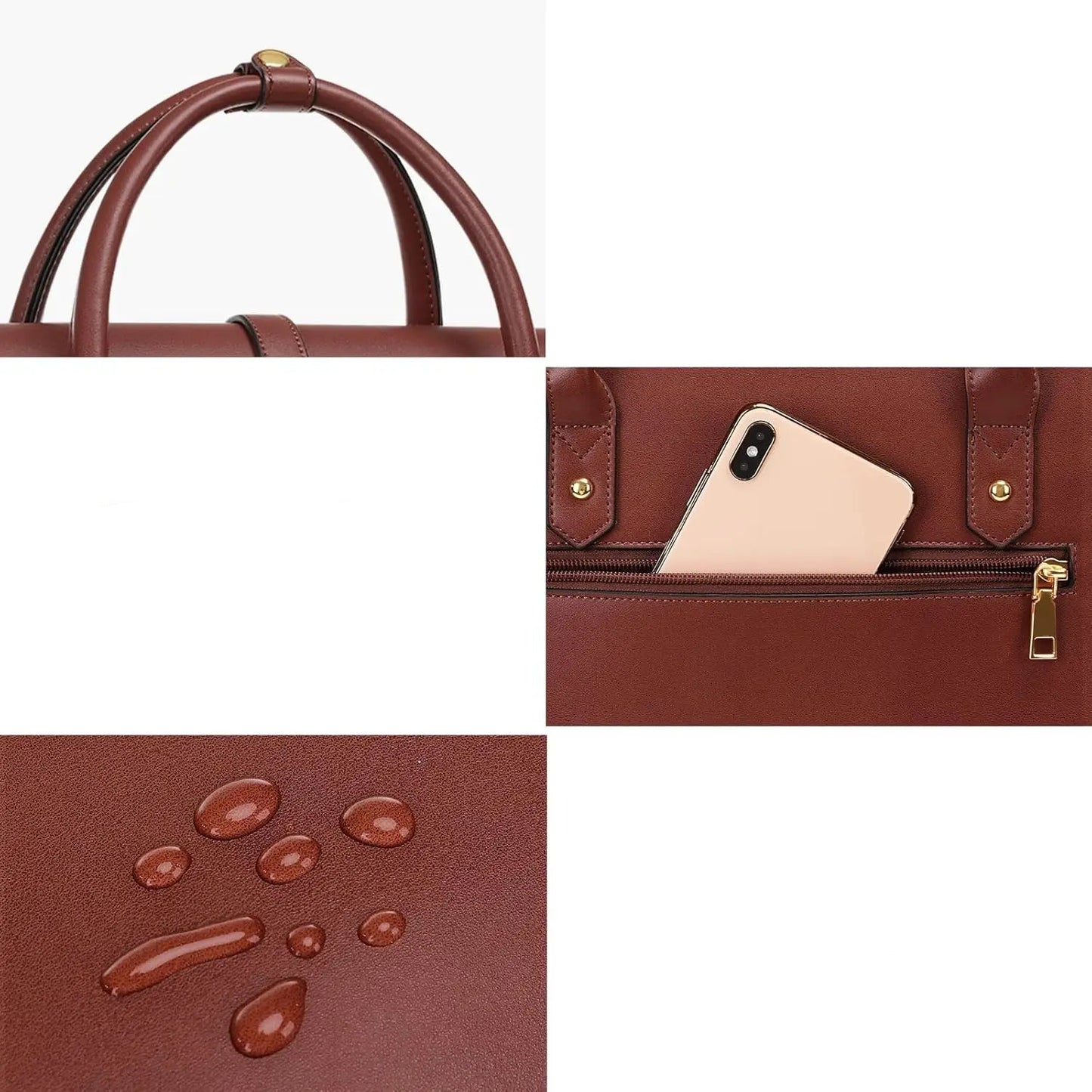 Sac  en Cuir pour Ordinateur Portable – MOSISO™