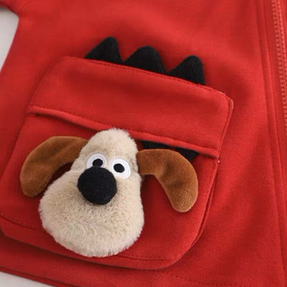 Ensemble Bébé Garçon - PuppyZip™ - Rouge
