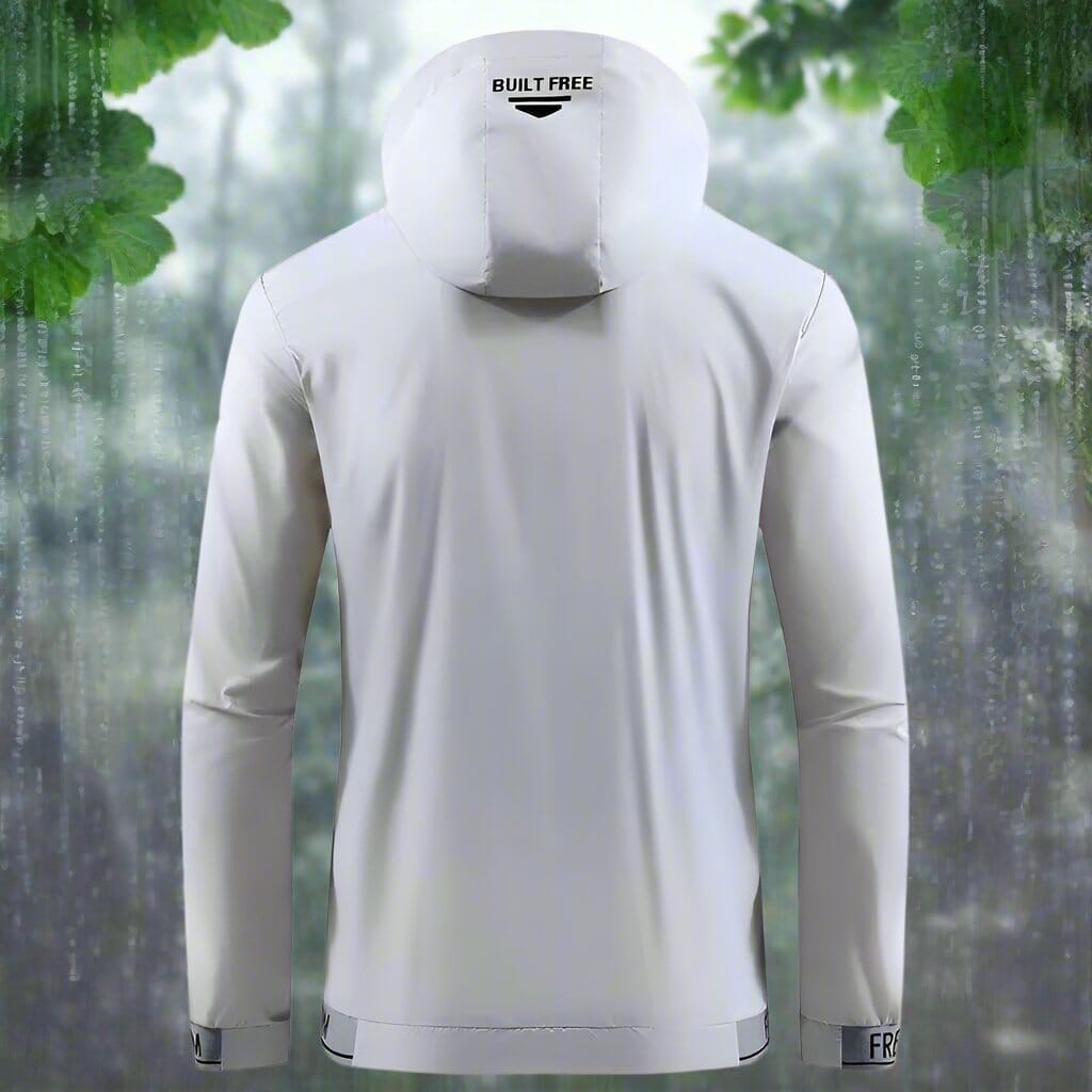 Coupe Vent Velo - WindbreakerCyclingJacket™ - Gris Capuchon