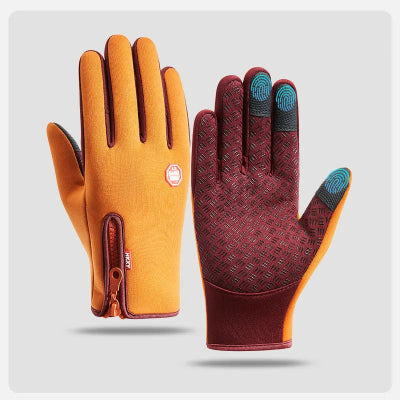 Gant Thermique - WinterCyclingGloves™ - Orange