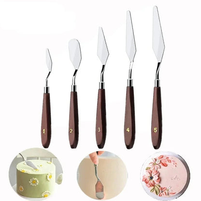 Éclatd'AcierPâtissier™ | Spatule à gâteau en acier inoxydable