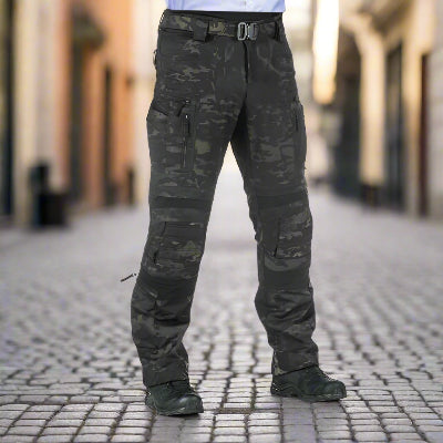 Pantalon de Moto - CamoTrek™ - CP Noir