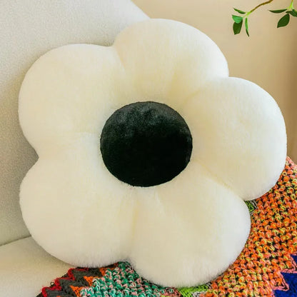 Coussin Fleur - NewCushionFlower™ - Blanc