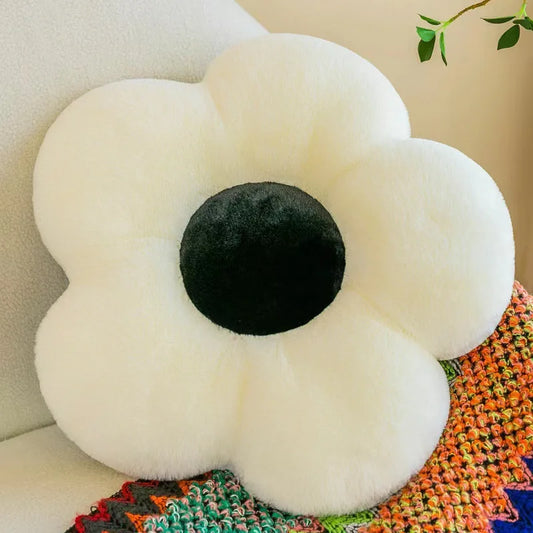 Coussin Fleur - NewCushionFlower™ - Blanc