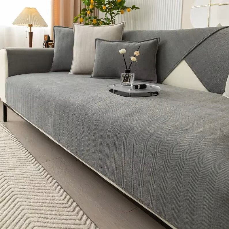 UniversalChenilleSofa™ - Gris