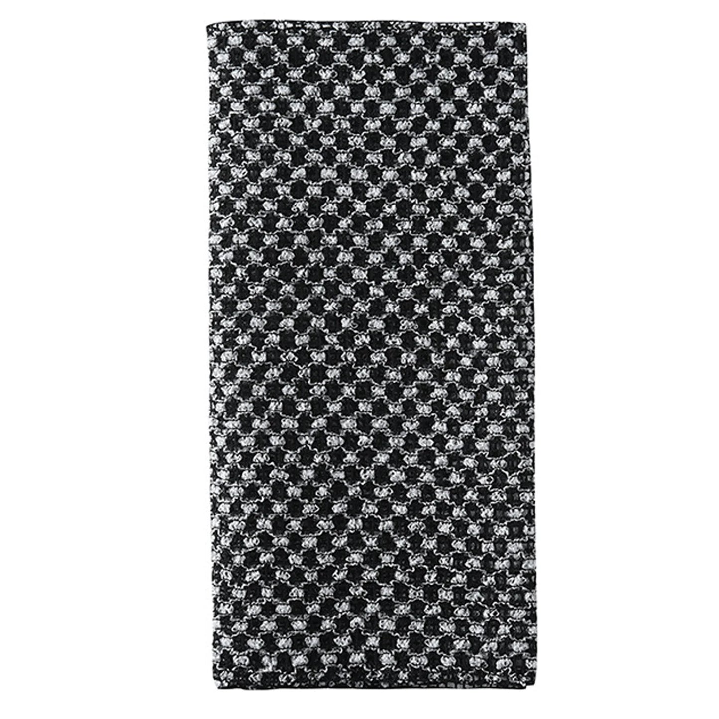 Gant de Toilette - ExfoLisse™ - Noir Grille