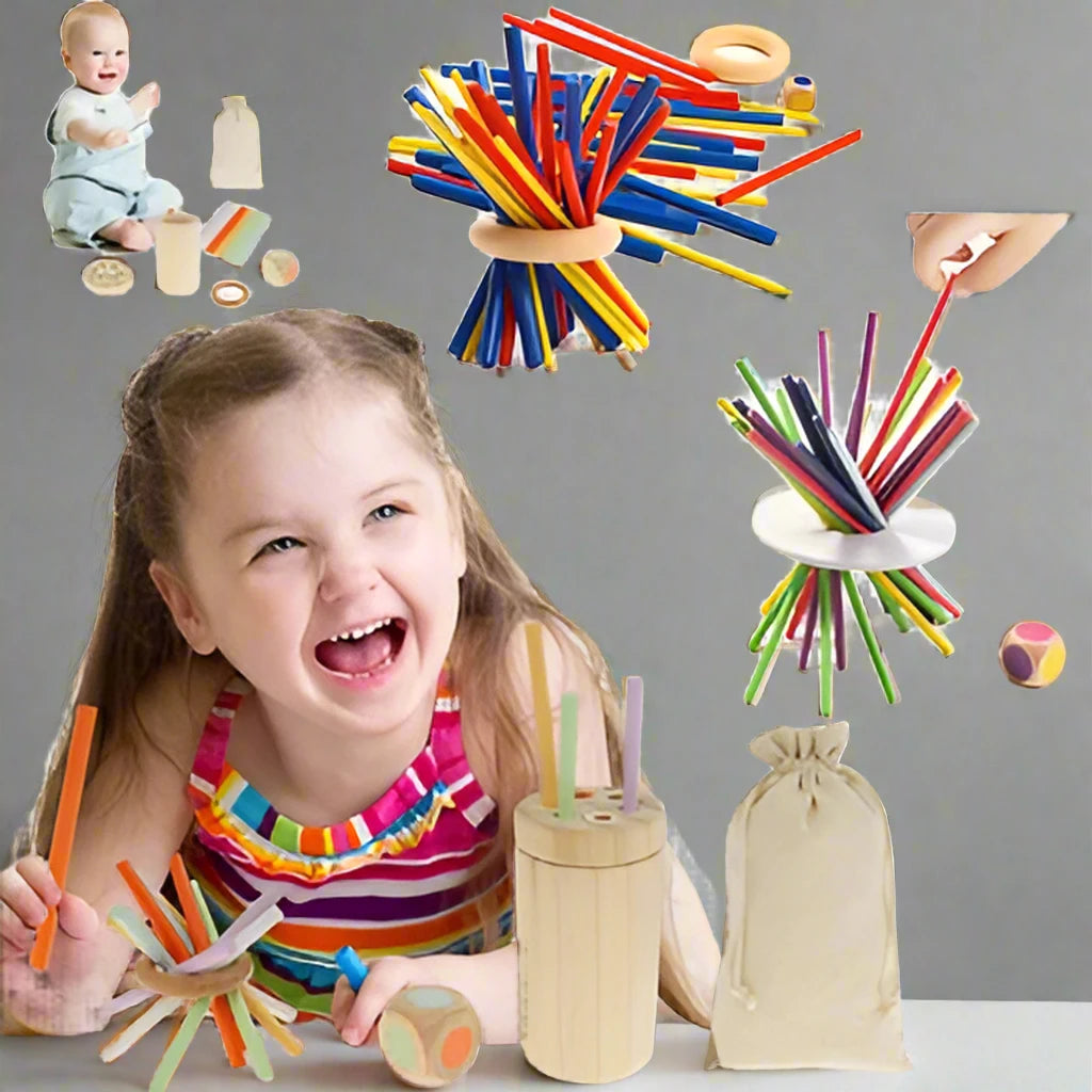 WoodStack™ - Bâtons