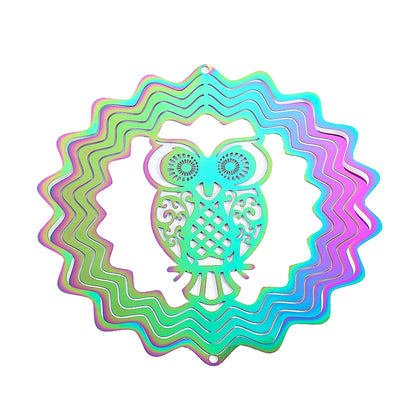 Décoration Jardin - WindShimmer™ - Hibou