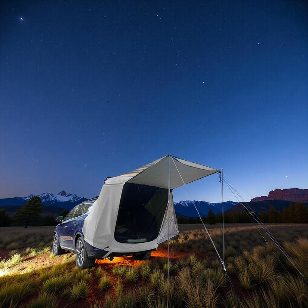 Tente pour Voiture - TailgateDome™ - Blanc
