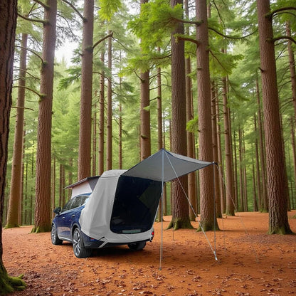 Tente pour Voiture - TailgateDome™ - Blanc