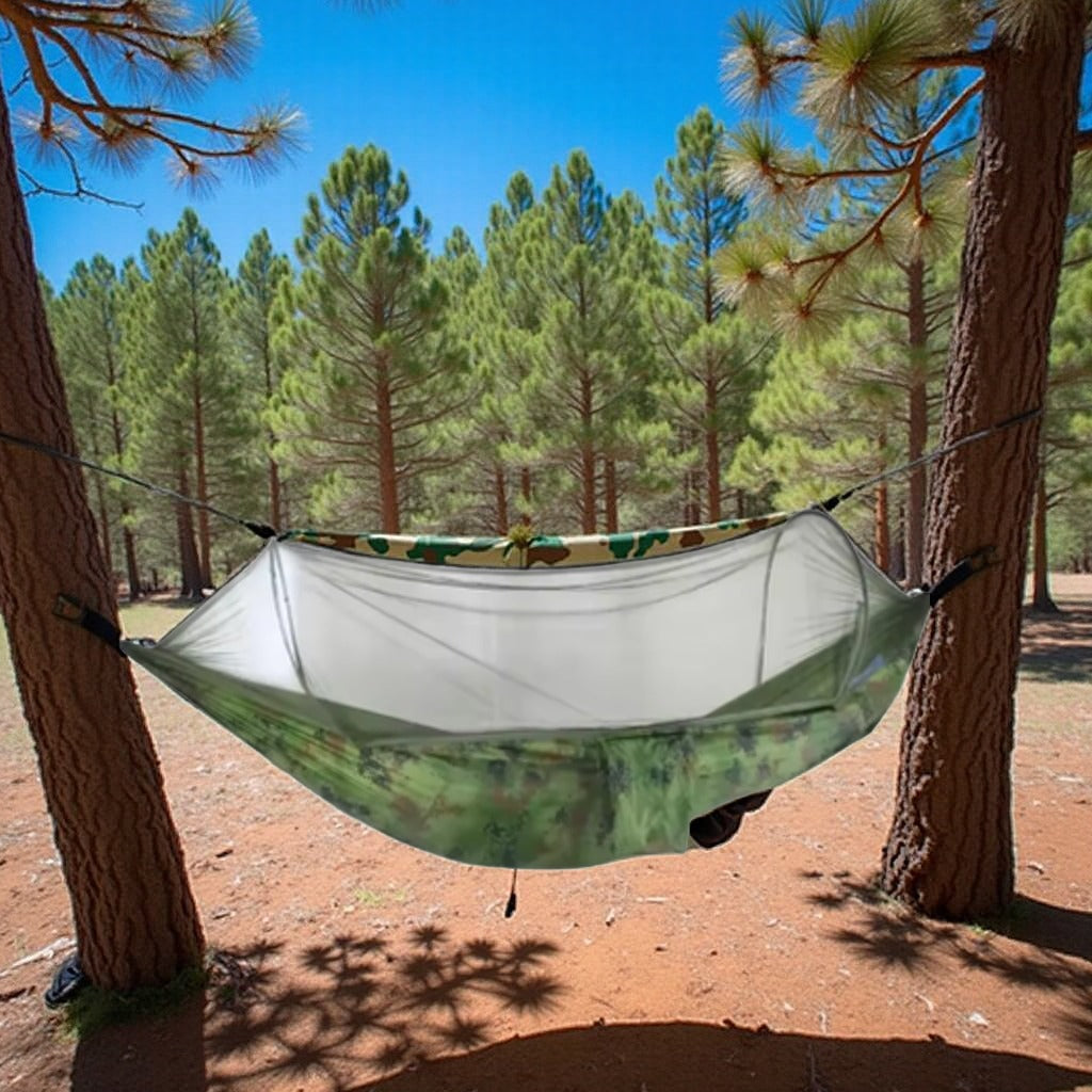 Hamac Camping - NetGuardHammock™ - Camouflage
