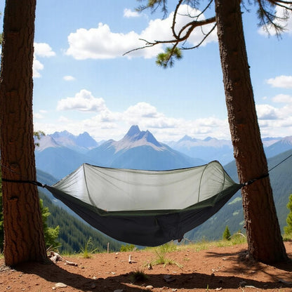 Hamac Camping - NetGuardHammock™ - Noir