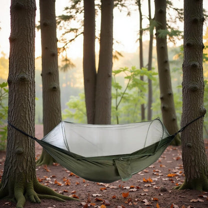 Hamac Camping - NetGuardHammock™ - Vert