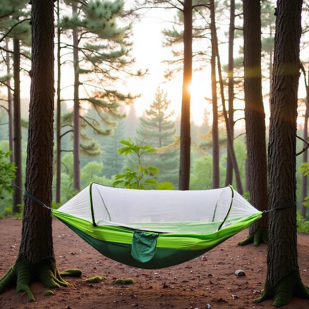 Hamac Camping - NetGuardHammock™ - Vert Double