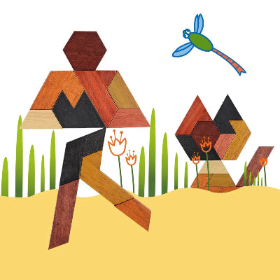 Puzzle en Bois - HexaLogic™ - Bois