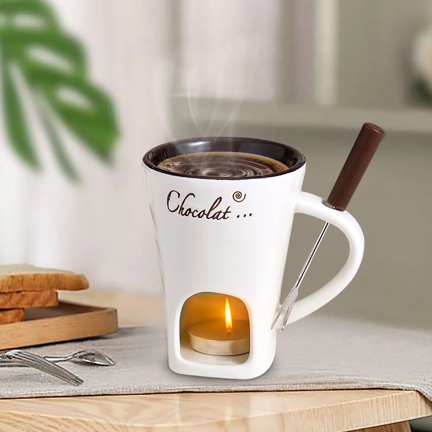 Mug Chauffant - ChocoWarm™ - Blanc
