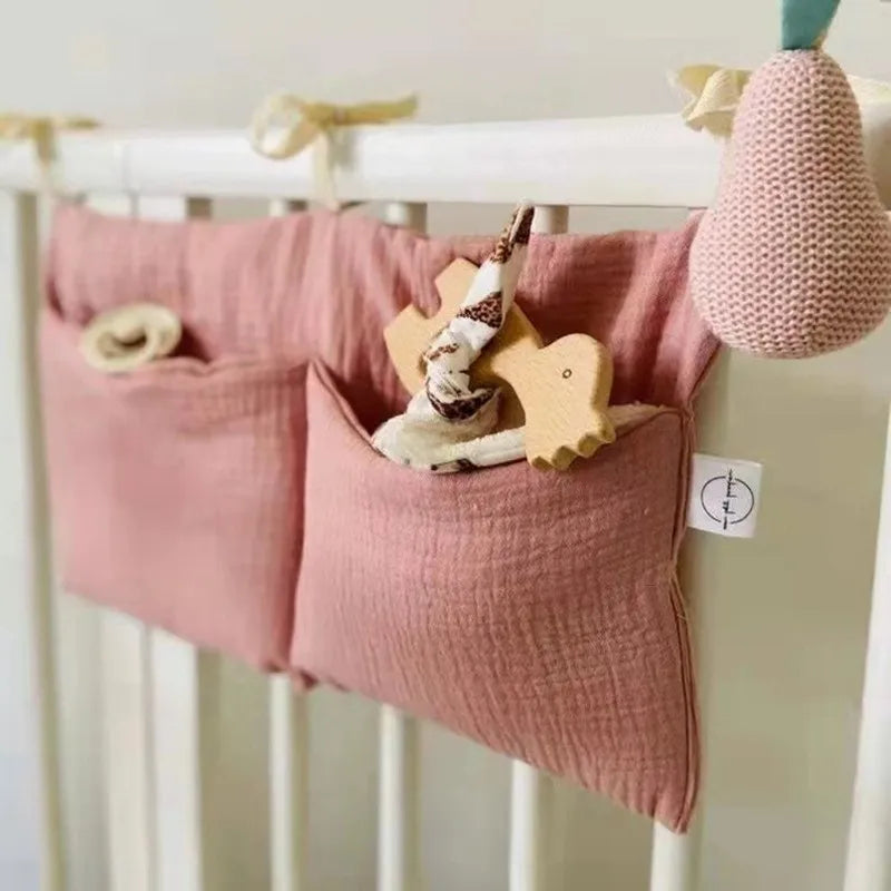 Sac de Rangement - BabyCribOrganizer™ - Rose
