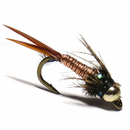Mouches de Pêche - FlyHook™ - Nymphe à Tête en Laiton