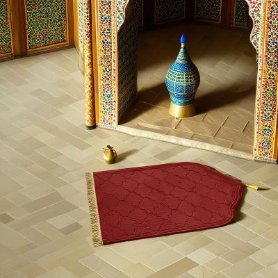 Tapis de priere - PrayerMat™ - Rouge
