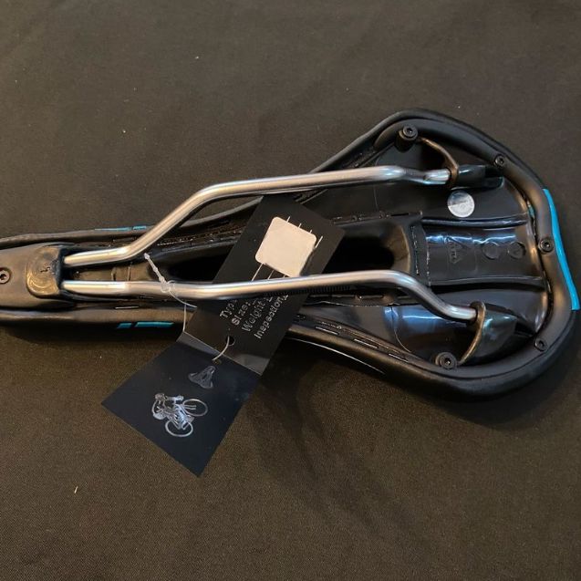 Selle de Vélo - BicycleSaddle™ - Bleu Noir