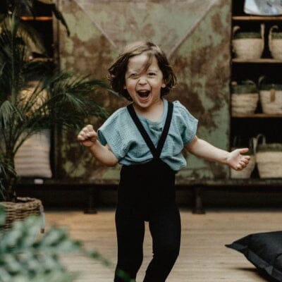 Collant Bebe - KnitJoyBaby™ - Noir