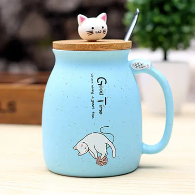 Tasse à Thé - PurrfectSip™ - Bleu