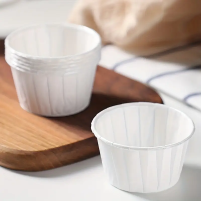 Caissette pour Muffins - CupcakeWrappers™ - Blanc
