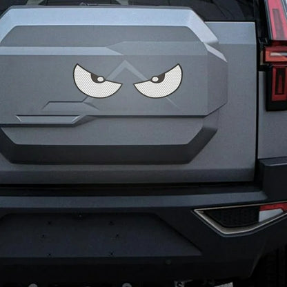 Sticker Voiture - EyeAlert™ - Blanc