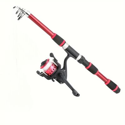 Canne a Pêche - CarboFishPro™ - Rouge