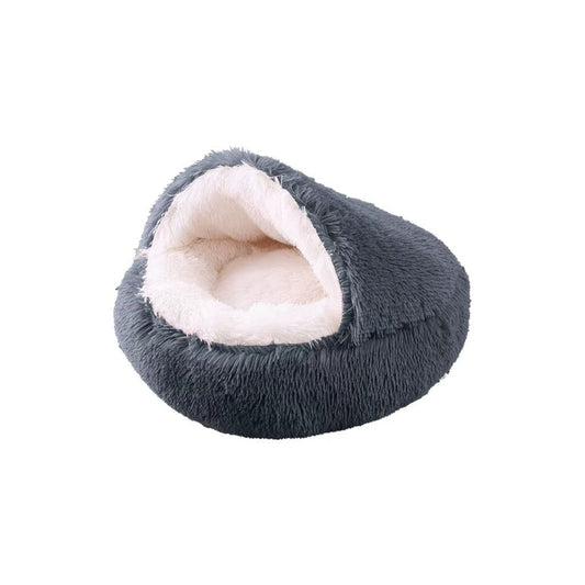 Lit pour Chat - FluffyDream™ - Gris Foncé