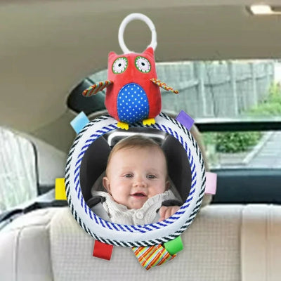 Miroir Voiture Bébé - SweetMirror™ - Chouette
