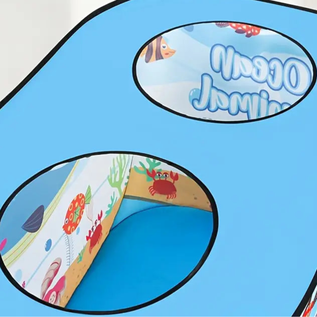 Tente de Jeu Enfant - TenteMagik™ - Tente Ocean Bleu Ciel