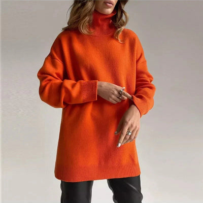 Pull - CozyTurtleneck™ - Orange
