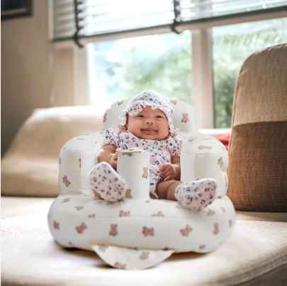 Canapé Gonflable - BabySeat™ - Blanc Nounours