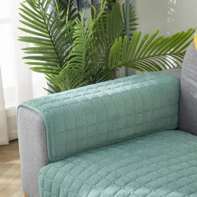Housse de Canapé - PlushSofa™ - Vert Clair