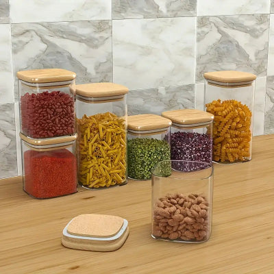 BOITE DE CONSERVATION ALIMENTAIRE - GlassPantry™ - Verre