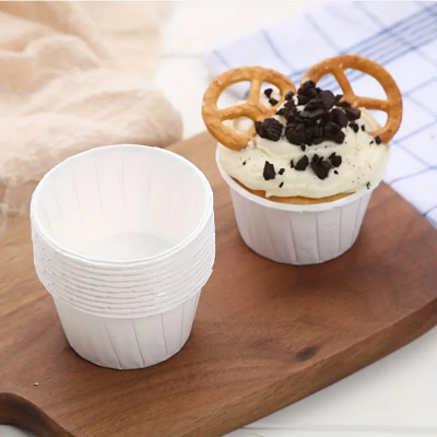 Caissette pour Muffins - CupcakeWrappers™ - Blanc