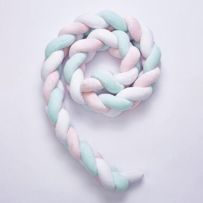 Tresse de Lit - WrapNest™ - Blanc Rose Vert