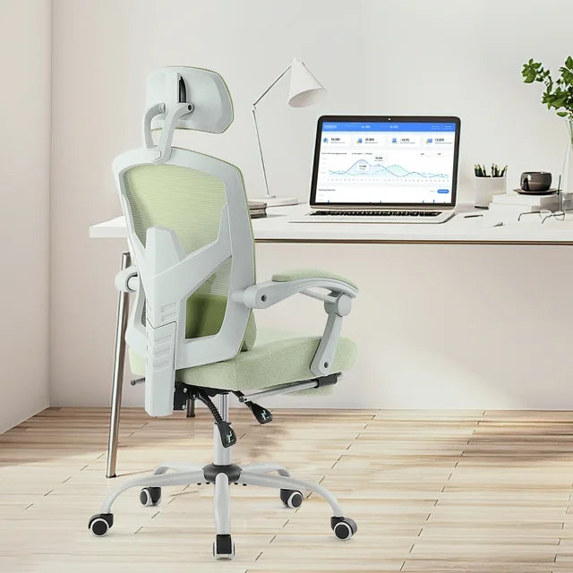 Chaise Ergonomique - ZenPosture™ - Vert Clair
