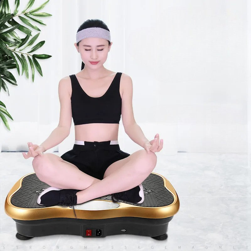 Plateforme Vibrante - CardioShake™ - Doré
