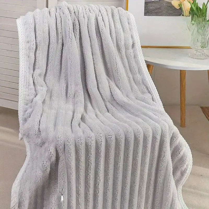 Serviette de Bain - CoralVelourBathTowel™ - Gris