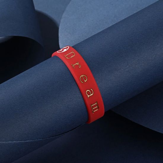 MotivationalSiliconeBracelet™ - Rouge