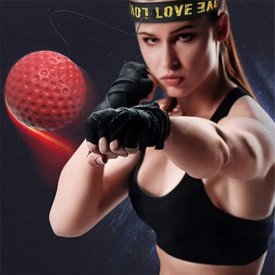ENTRAINEMENT BOXE - SpeedPunch™ - Rouge