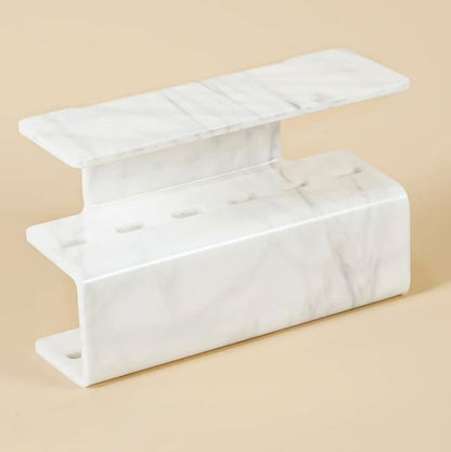 Rangement Maquillage - EyelashTweezersStorage™ - Marbré