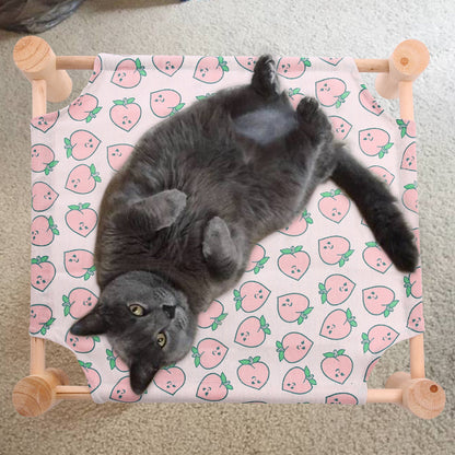 Hamac pour Chat - ZenPet™ - Douceur Pêche