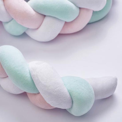 Tresse de Lit - WrapNest™ - Blanc Rose Vert