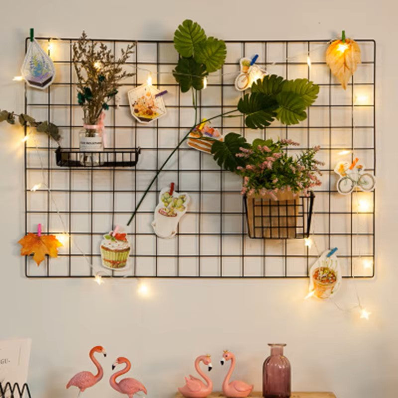 Rangement Mural - ClutterGrid™ - Grille Noire