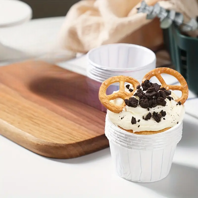 Caissette pour Muffins - CupcakeWrappers™ - Blanc
