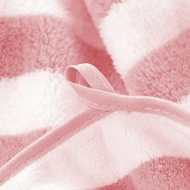 Serviette Microfibre - PetTowel™ - Rayures Rose Pâle